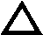 Triangle as symbol for bleaching